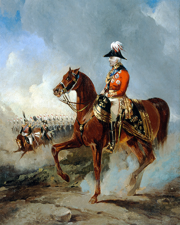 Duke of Wellington at the Grand Review in Windsor Great Park on 5 June, 1844
