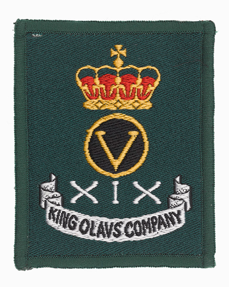 King Olav’s Company, Green Howards patch, c1991