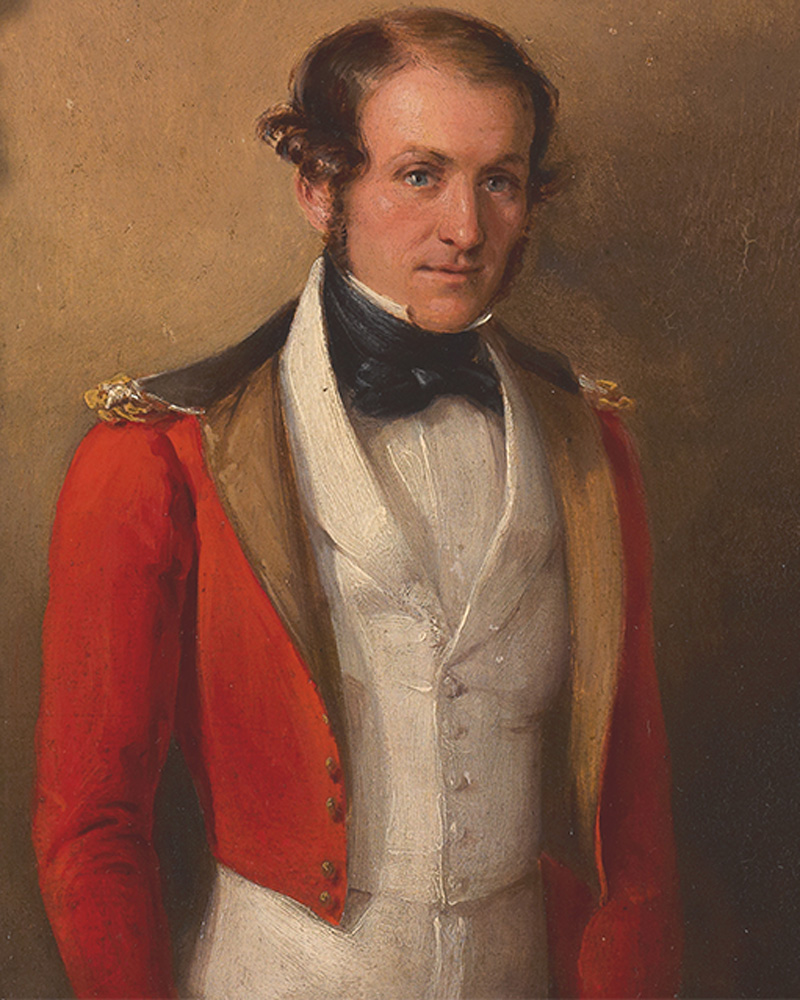 Lieutenant-Colonel William Anson McCleverty, 48th Regiment, c1852