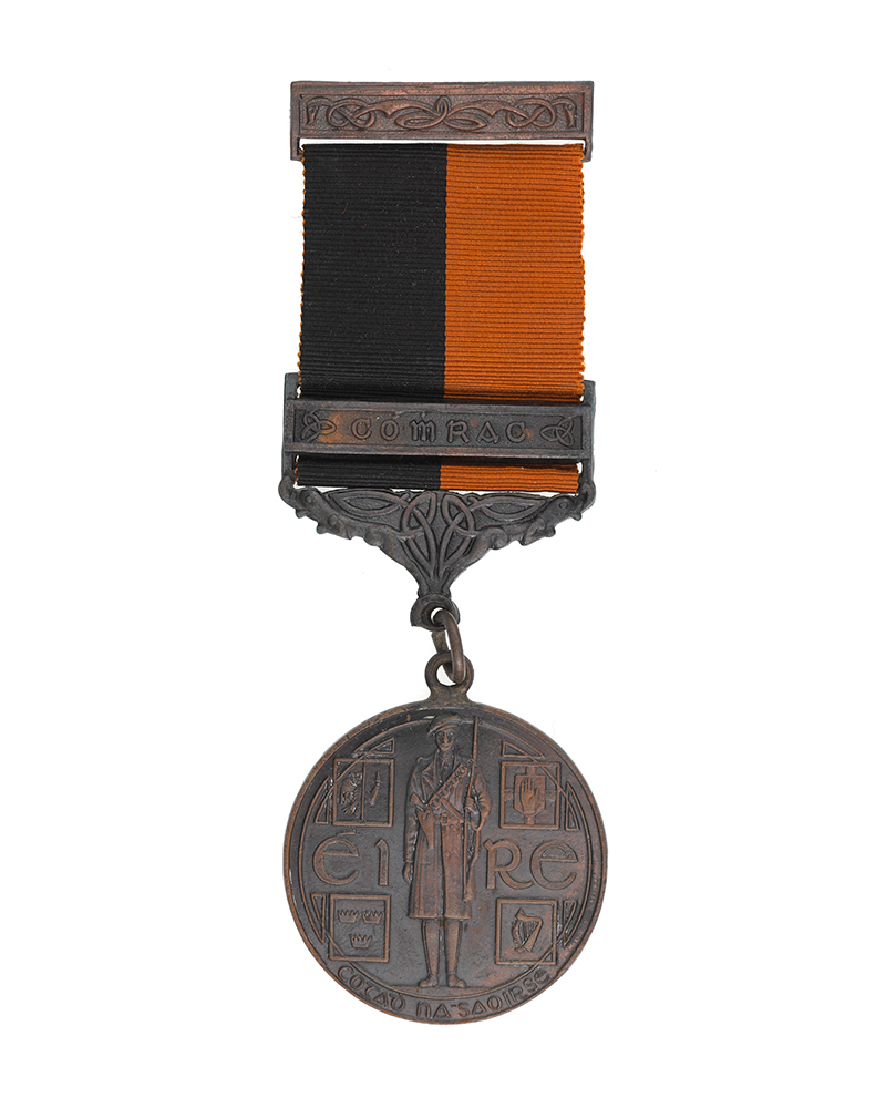 Irish General Service Medal awarded to Second Lieutenant Michael O’Shea, Irish Republican Army, 1921