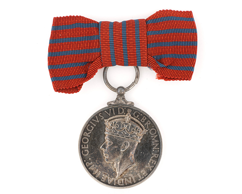 George Medal awarded to Margaret Richards of the ATS, 1948