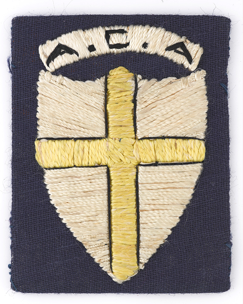 Formation badge of the Allied Commission for Austria, c1945