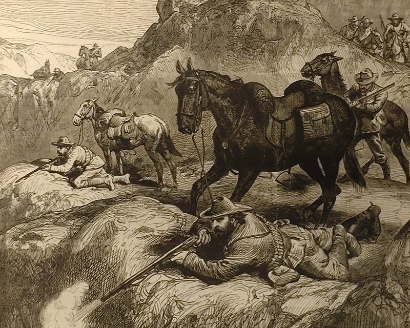 'The Boers' method of fighting', 1881