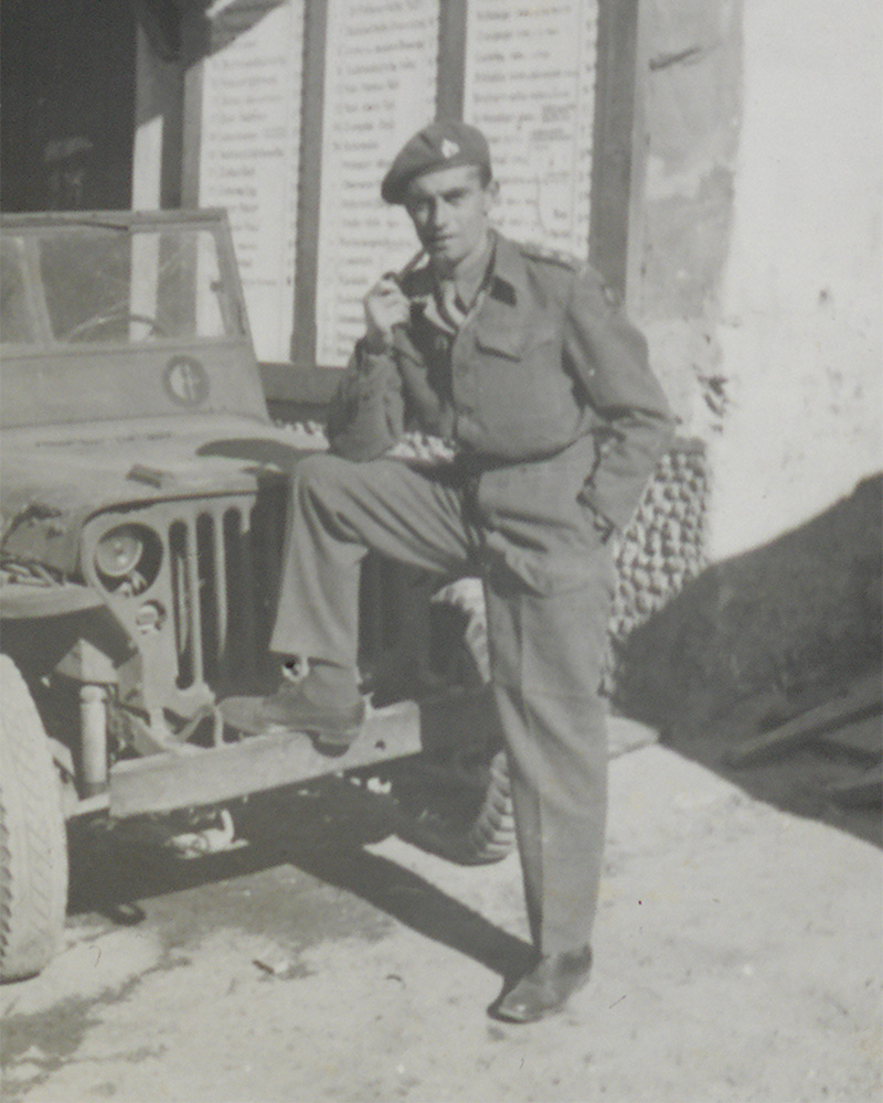Lieutenant Norman Leonard Palmer, Matrei, Austria, October 1945