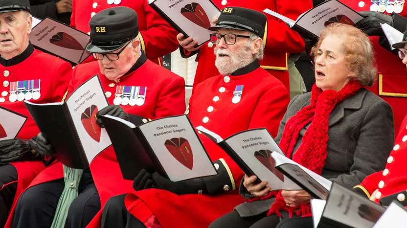 The Chelsea Pensioner Singers