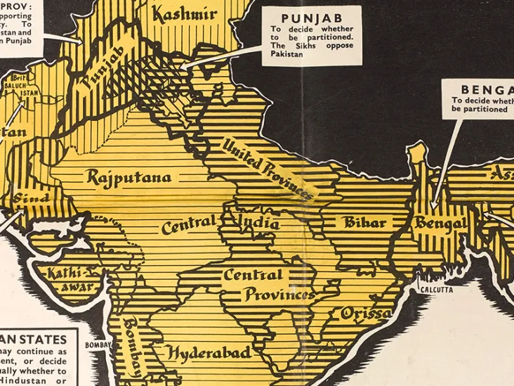 'The Divided Dominion', poster, published 21 June 1947
