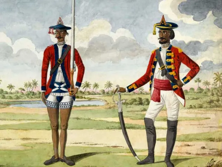 Bengal Army Troops, 1785