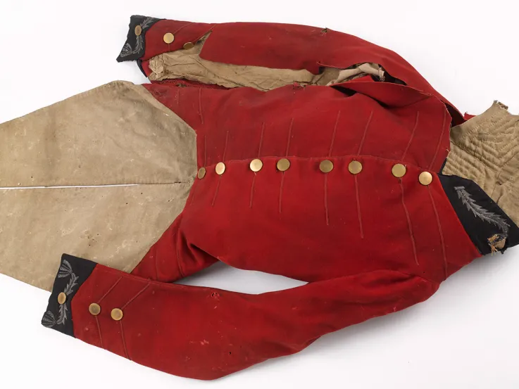Coatee worn at Waterloo by Brigade-Major Thomas Noel Harris, 1815