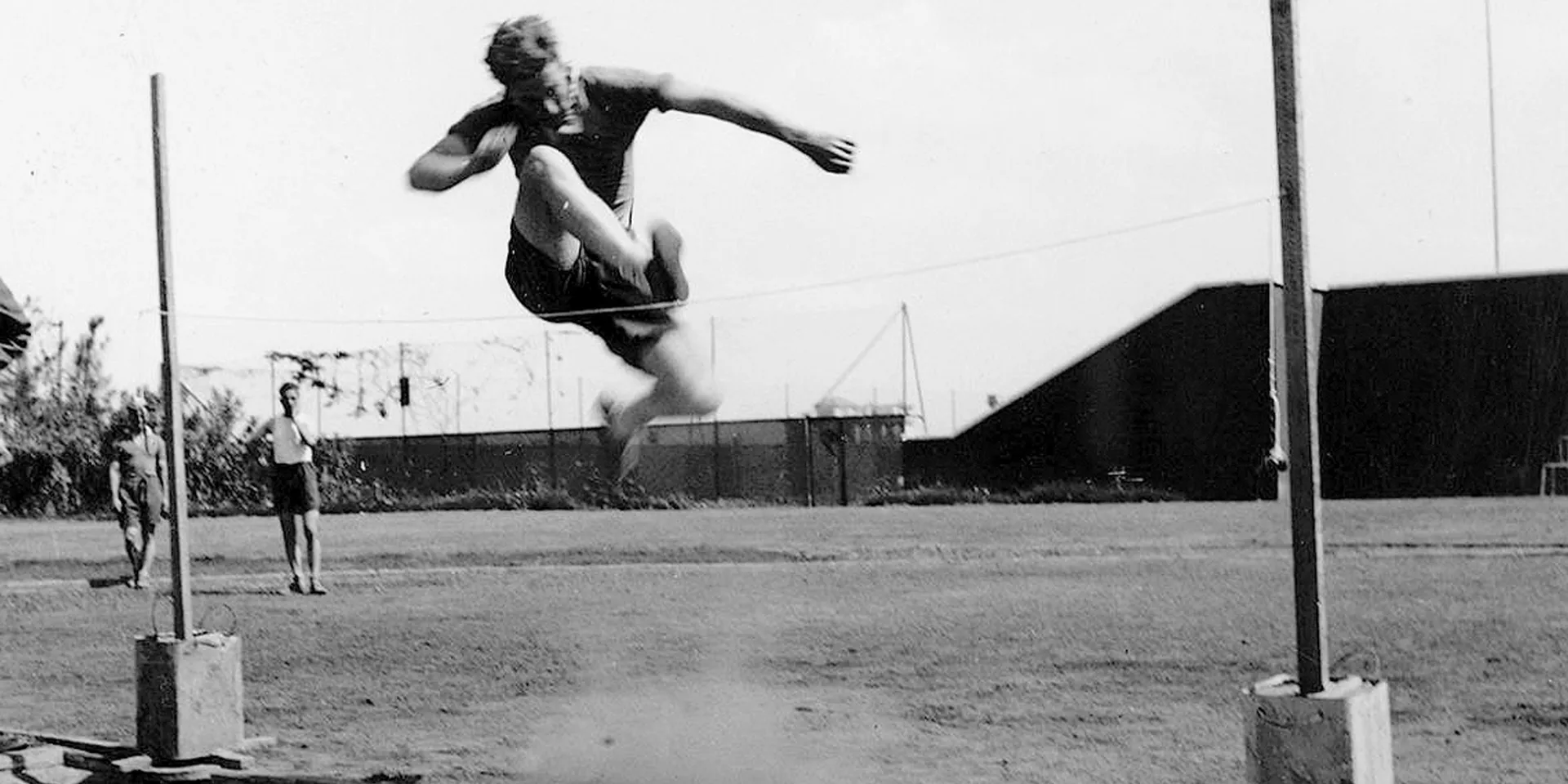 High jumping in the Western Desert, 1943