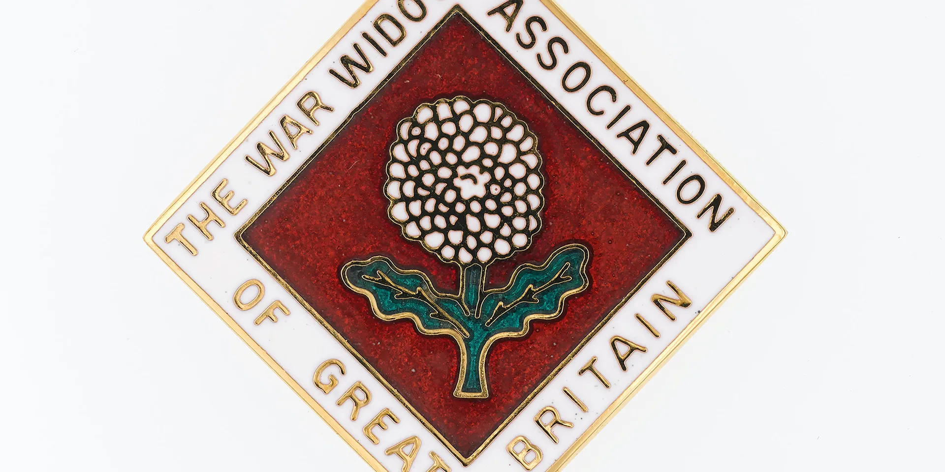 Lapel badge, War Widows Association of Great Britain, 2018