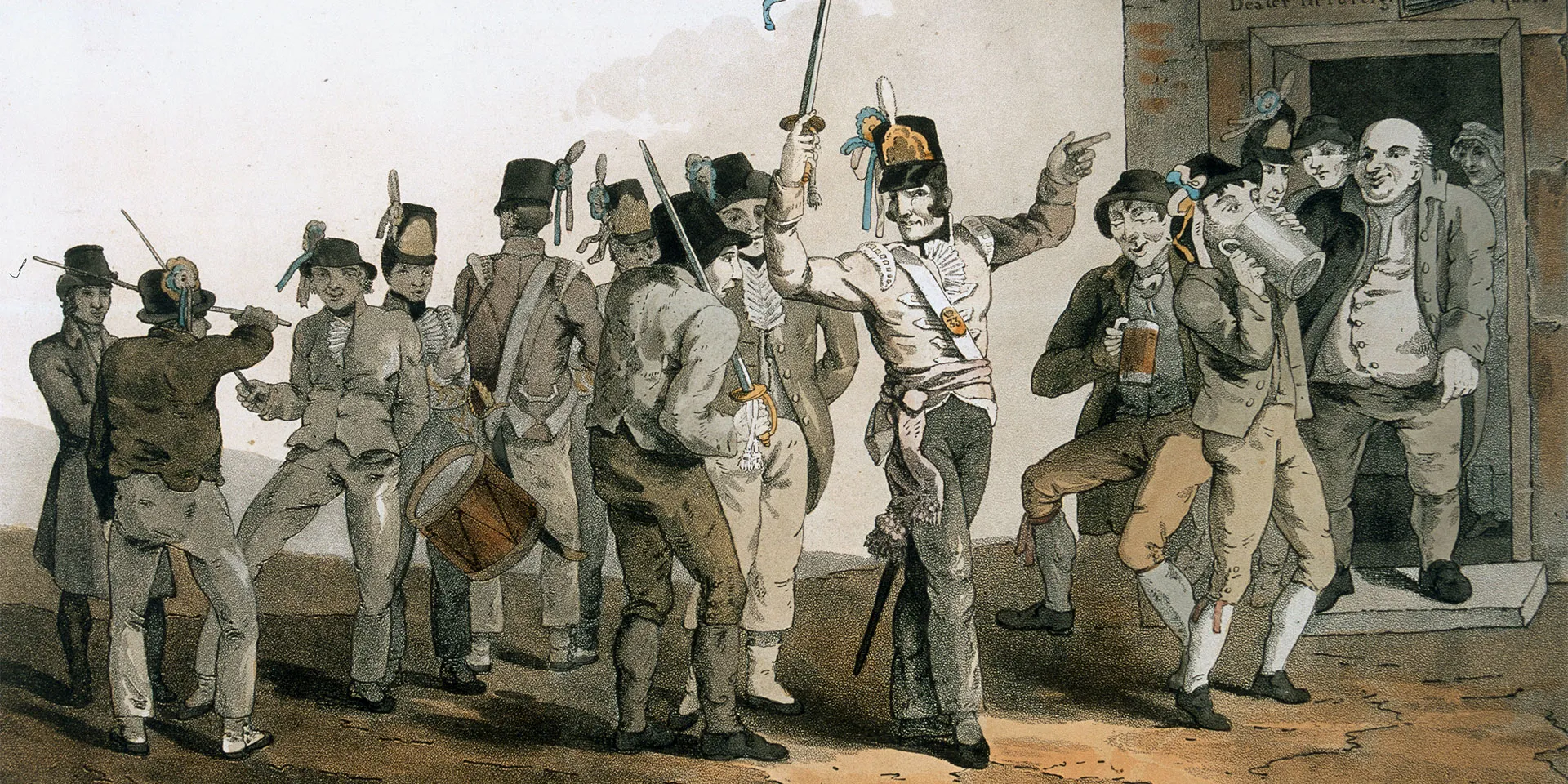 A Recruiting Sergeant of the 33rd Regiment of Foot, 1814
