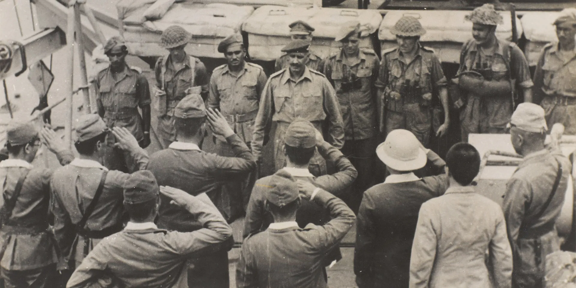 ‘British Forces Land on the Nicobar Islands’, October 1945