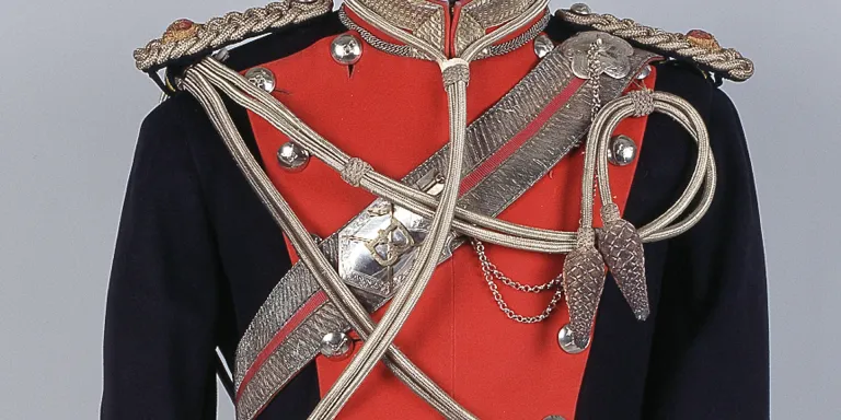 Tunic worn by Major Kenneth O’Brien Harding, 13th Duke of Connaught's Lancers (Watson's Horse), 1915-1921