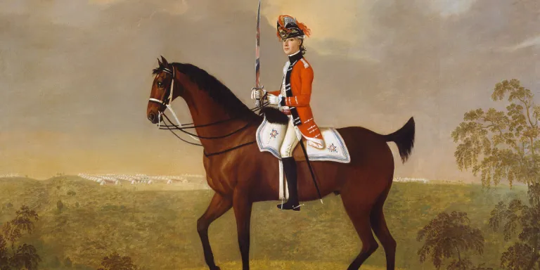 Cornet Thomas Boothby Parkyns, 15th (the King's) Regiment of (Light) Dragoons, 1780