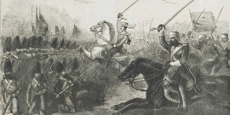 The Battle of Khushab, 1857