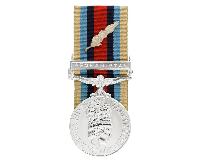 Operational Service Medal, awarded to British forces for service in Afghanistan. 