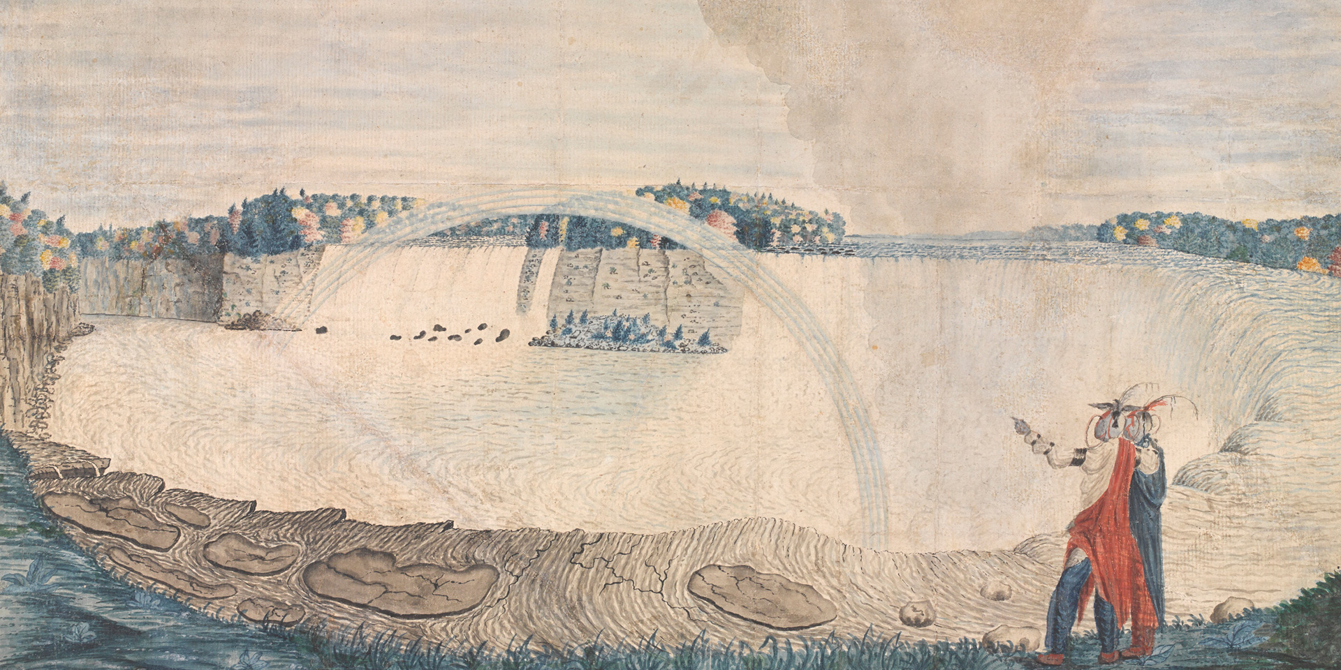 'An East View of the Great Cataract of Niagara', 1762 