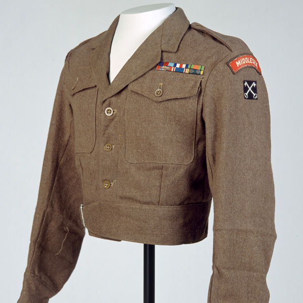 Captain Alfred Rowe's battledress blouse