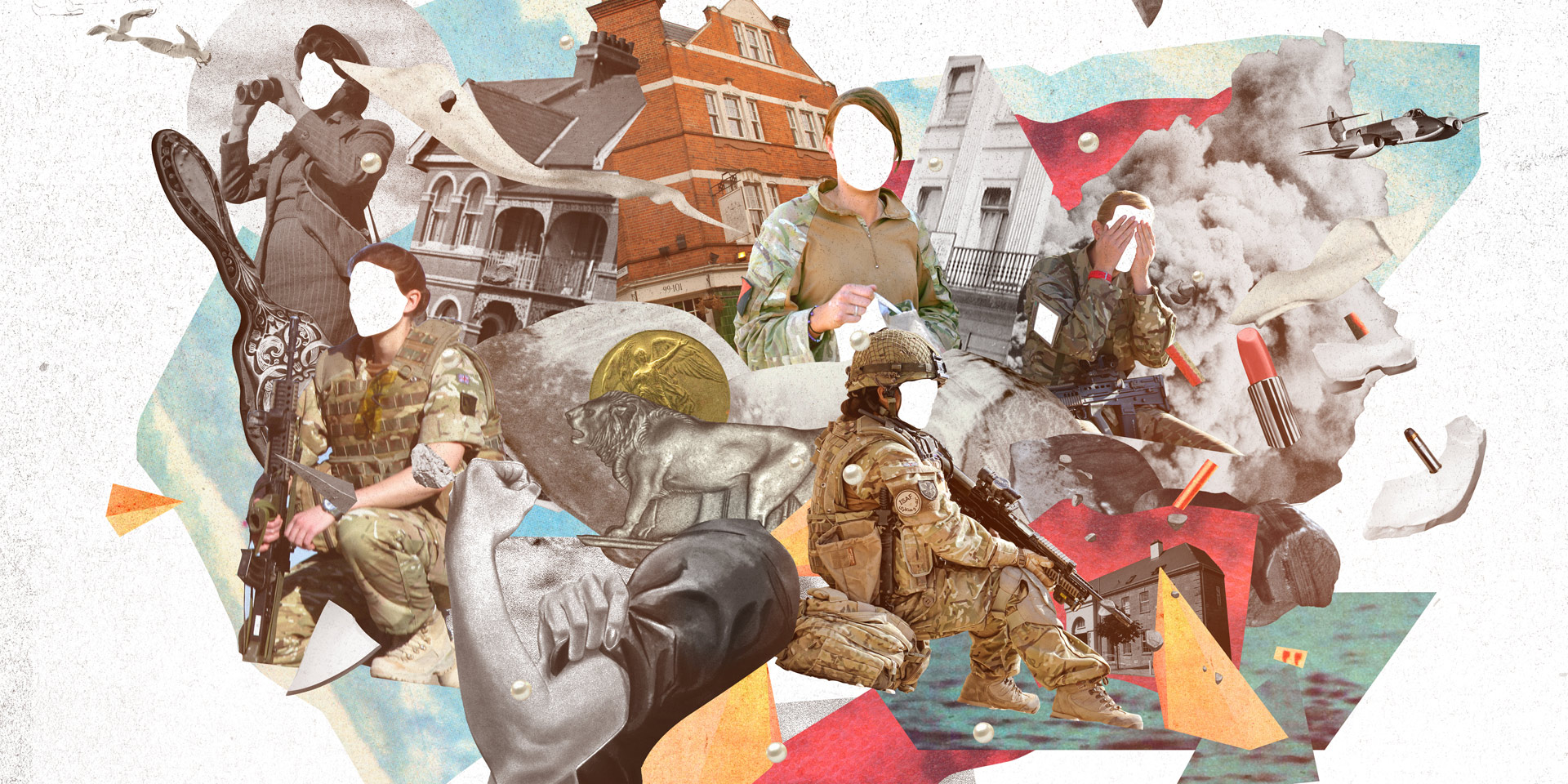Illustration for the Women Soldiers programme