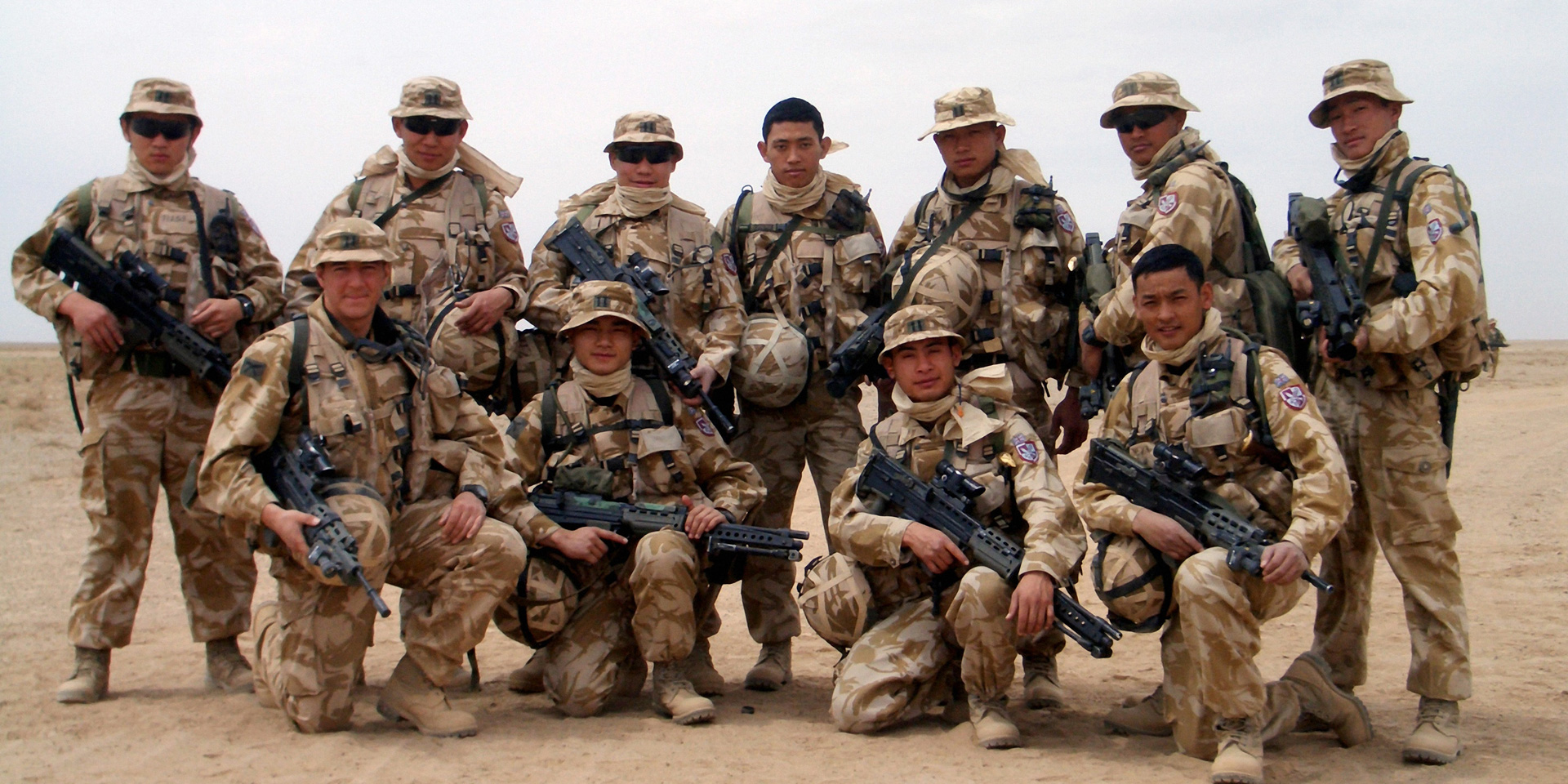 Members of 2nd Battalion, The Royal Gurkha Rifles, Helmand, Afghanistan, 2006