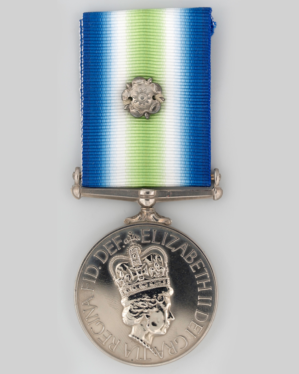 South Atlantic Medal 1982 awarded to Rifleman Ombhakta Gurung, 1st Battalion, 7th Duke of Edinburgh’s Own Gurkha Rifles