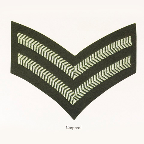 british army ranks corporal insignia lance chevrons royal sergeant two bombardier