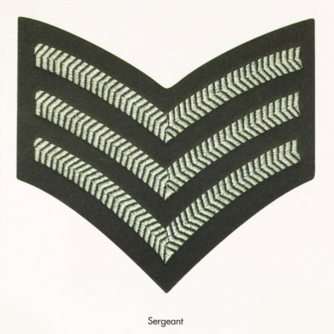 British Army Rank Sergeant Major