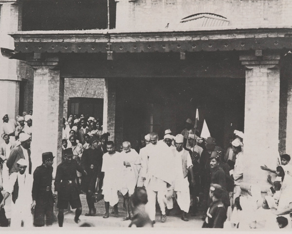 Mahatma Gandhi and other members of the Indian National Congress, 1939