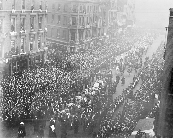 Funeral procession of Queen Victoria in London, 1901