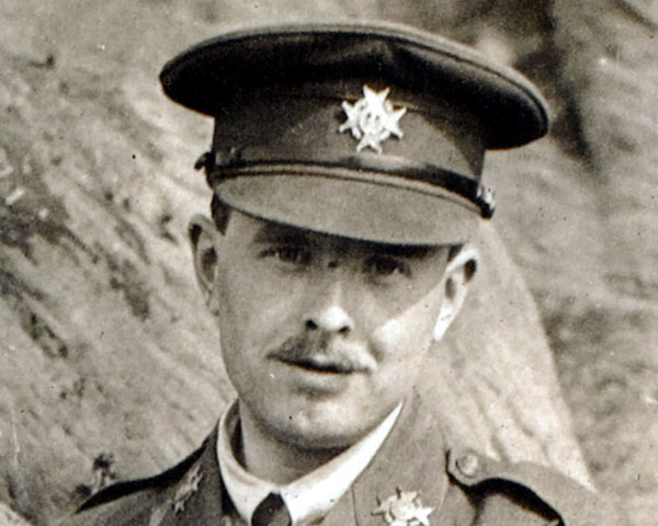 Second Lieutenant Cyril Edwards, 1917