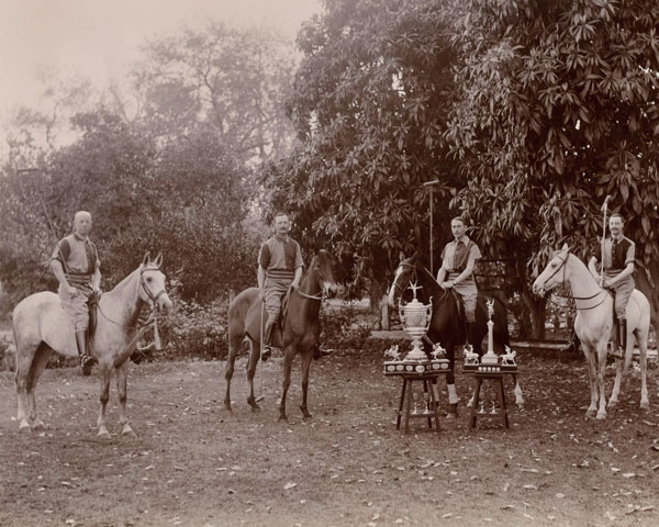 The Queen's Own Corps of Guides polo team, 1905