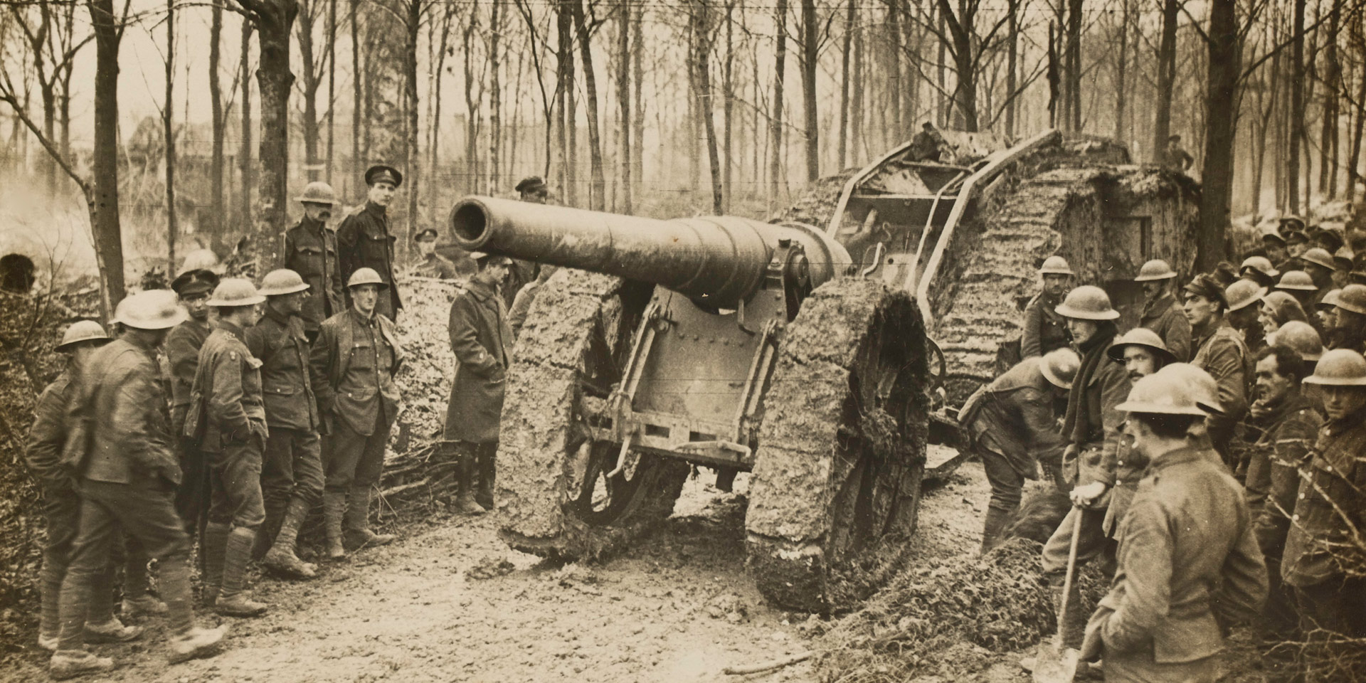 Regiment with tank