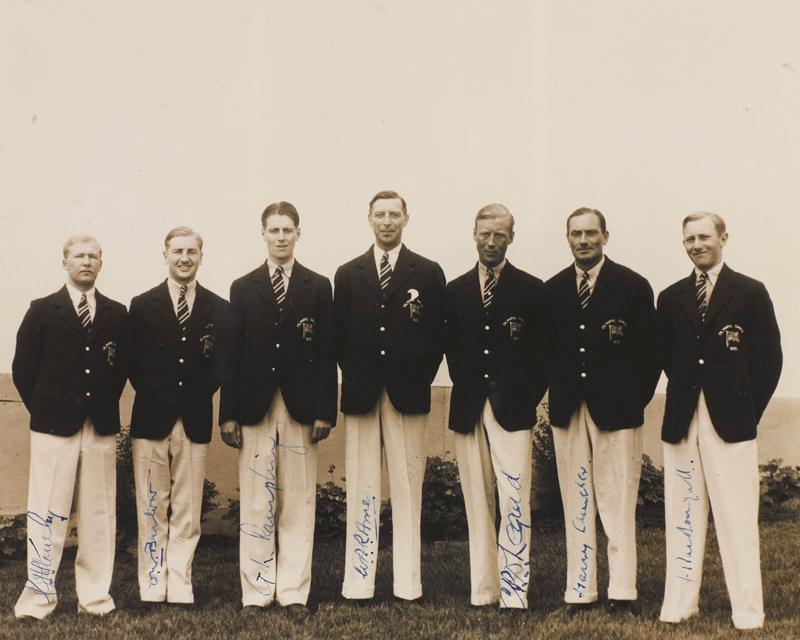 Army members of the 1932 British Olympic Team were almost all officers