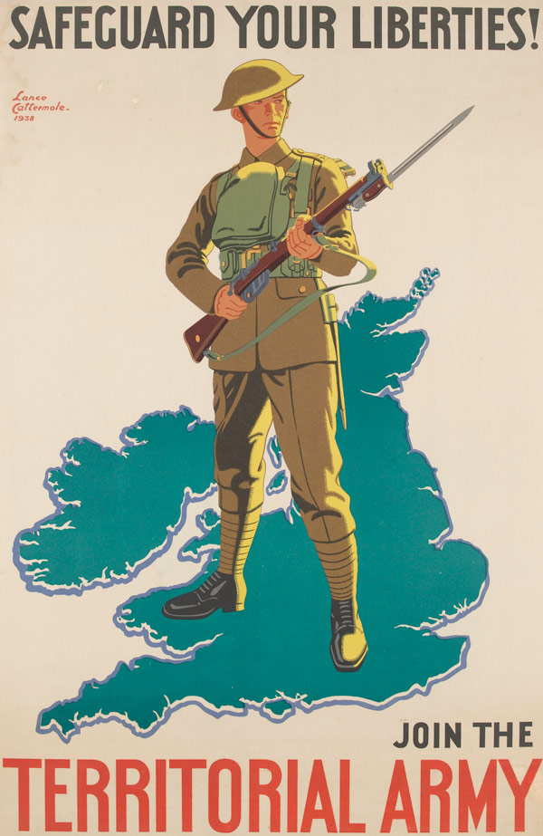 'Safeguard Your Liberties! Join The Territorial Army', 1938