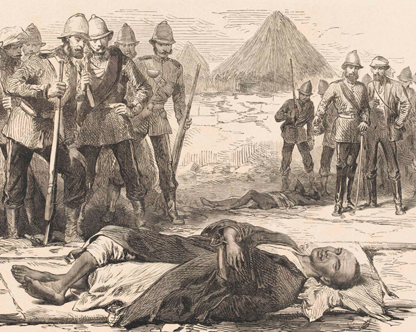 'The End of King Theodore', 1868