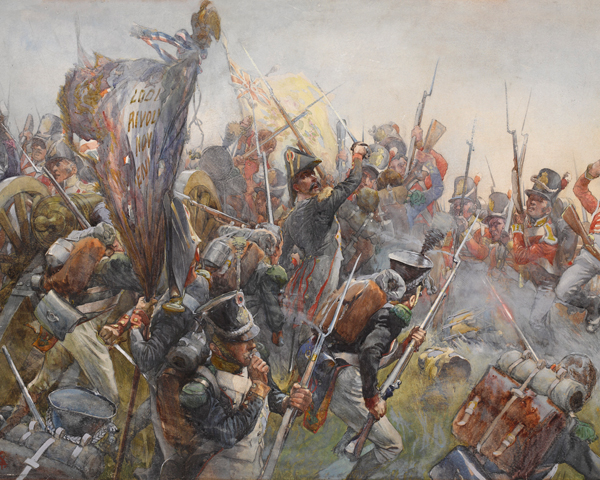 The 88th Foot at the Battle of Salamanca, 1812