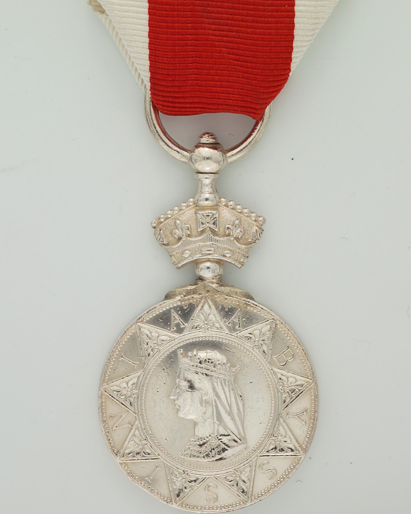 Abyssinian War Medal 1867-68 awarded to Private Yakobjee Israel, 2nd Grenadier Regiment of Bombay Native Infantry