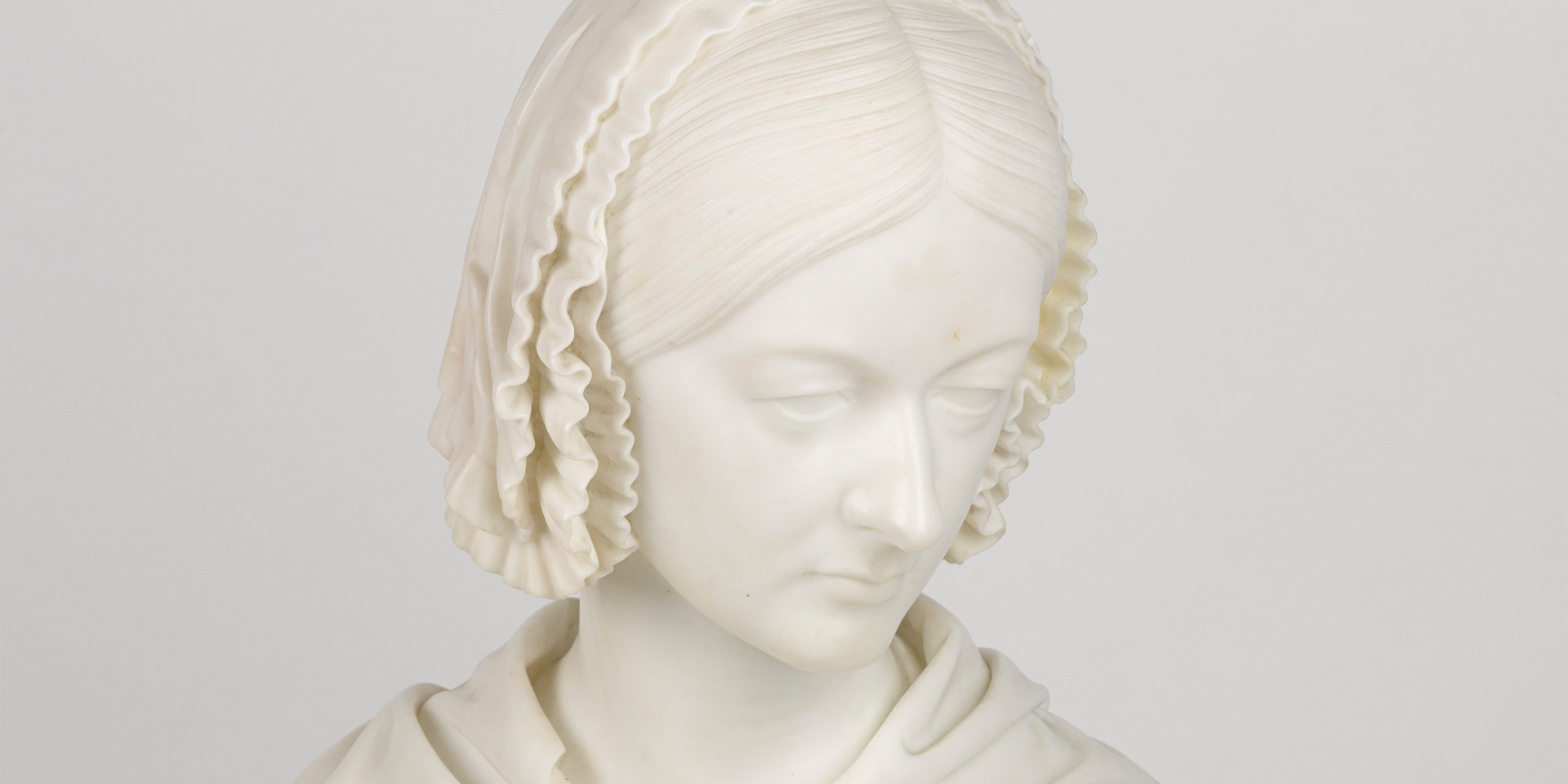 Bust presented to Florence Nightingale by men of the British Army in 1862