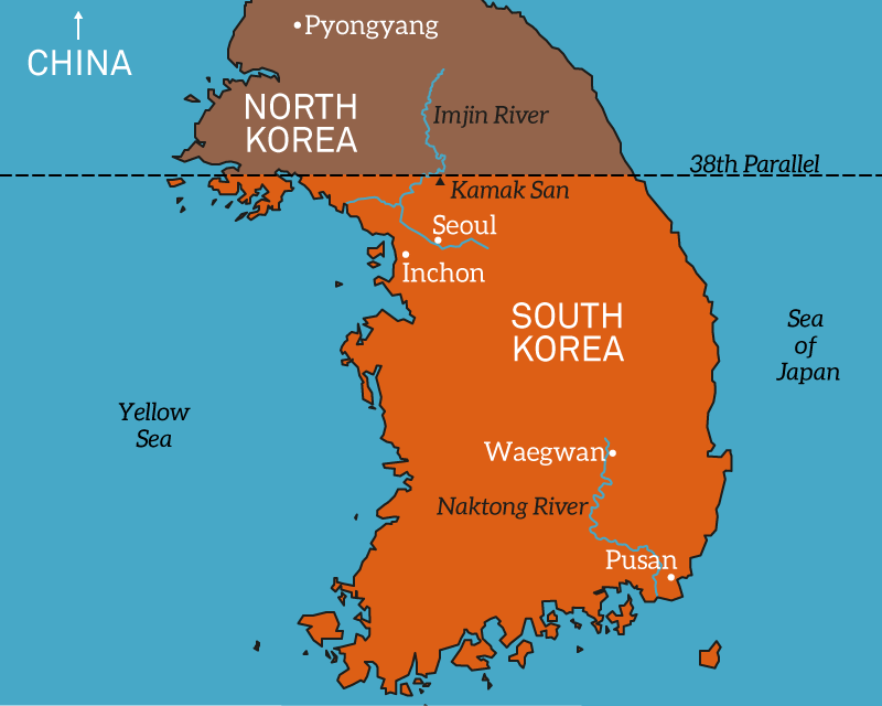 Battle Of Imjin River Map