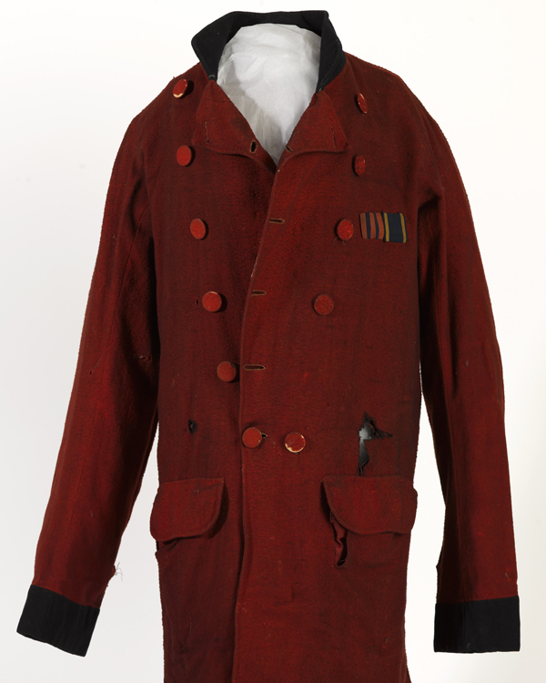 Tunic worn by Lieutenant Campbell Clark, 2nd Bengal European Fusiliers, 1857