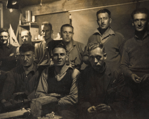 Stalag 383 model club members, c1943