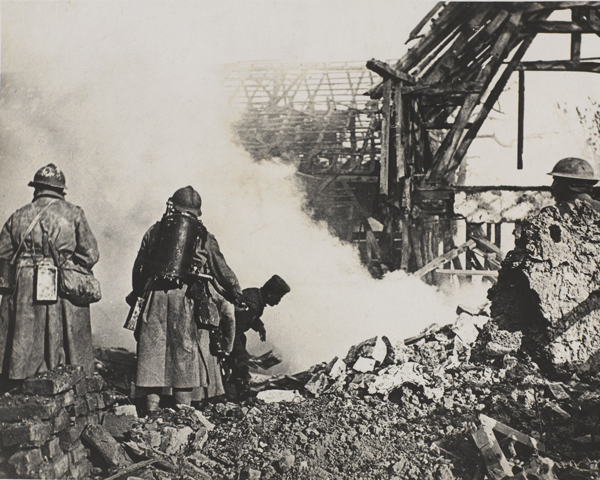 The French and Americans attack at Cantigny, 28 May 1918