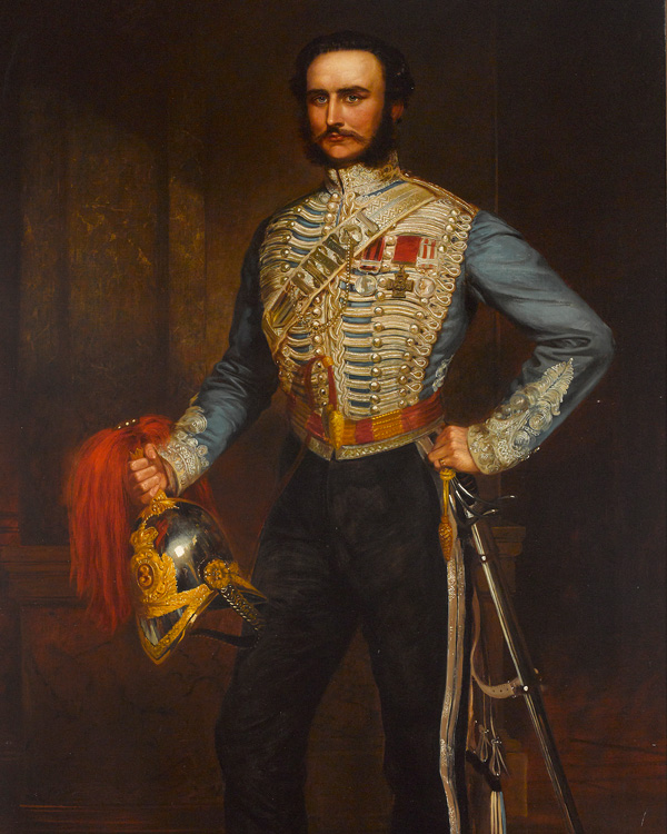 Captain John Grant Malcolmson VC, 3rd Bombay Light Cavalry, c1860  