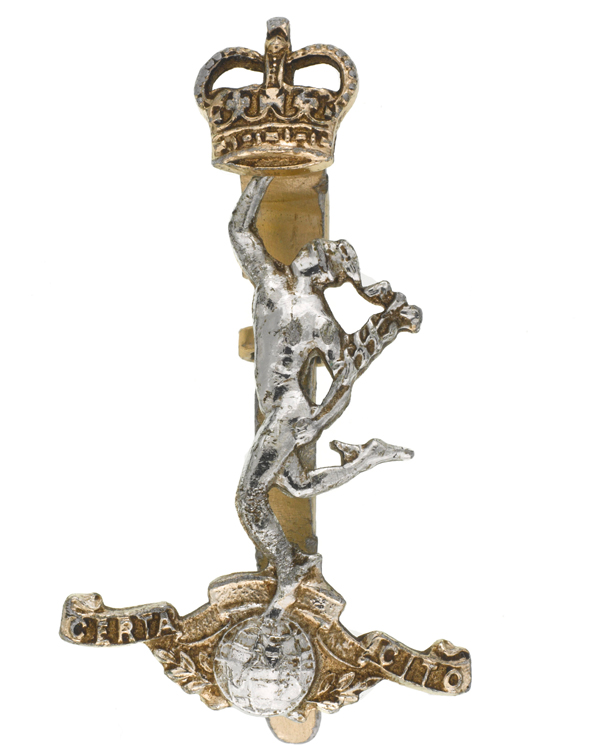 Other ranks’ cap badge, Royal Corps of Signals, c1970 
