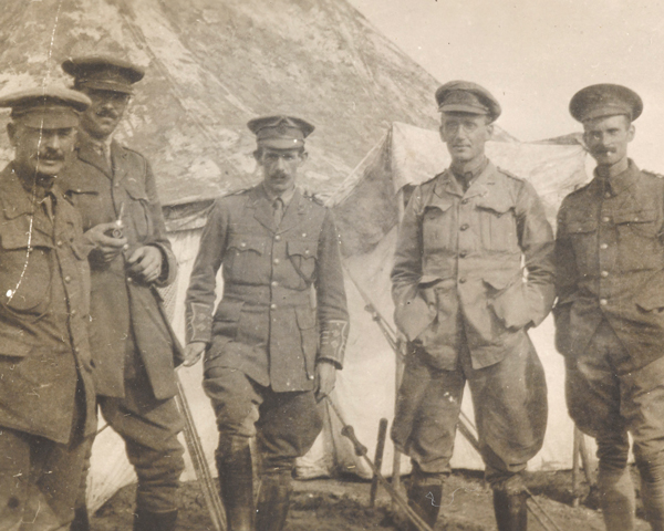 Officers of 5th Battalion The Connaught Rangers at Gallipoli, 1915