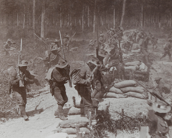 Gurkhas at Neuve Chapelle, 1915