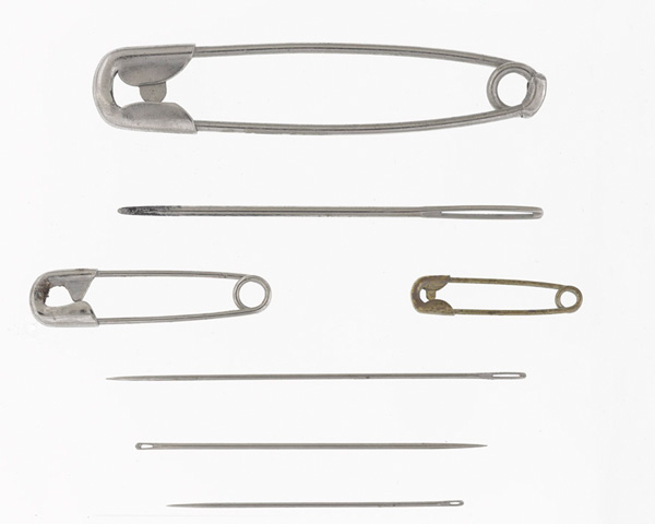 Sewing kit from Andy McNab's survival tin