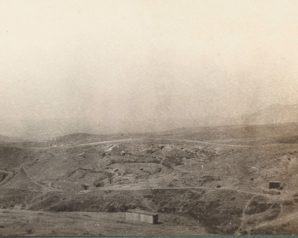 A section of the 'Birdcage' defences near Baldza, June 1916