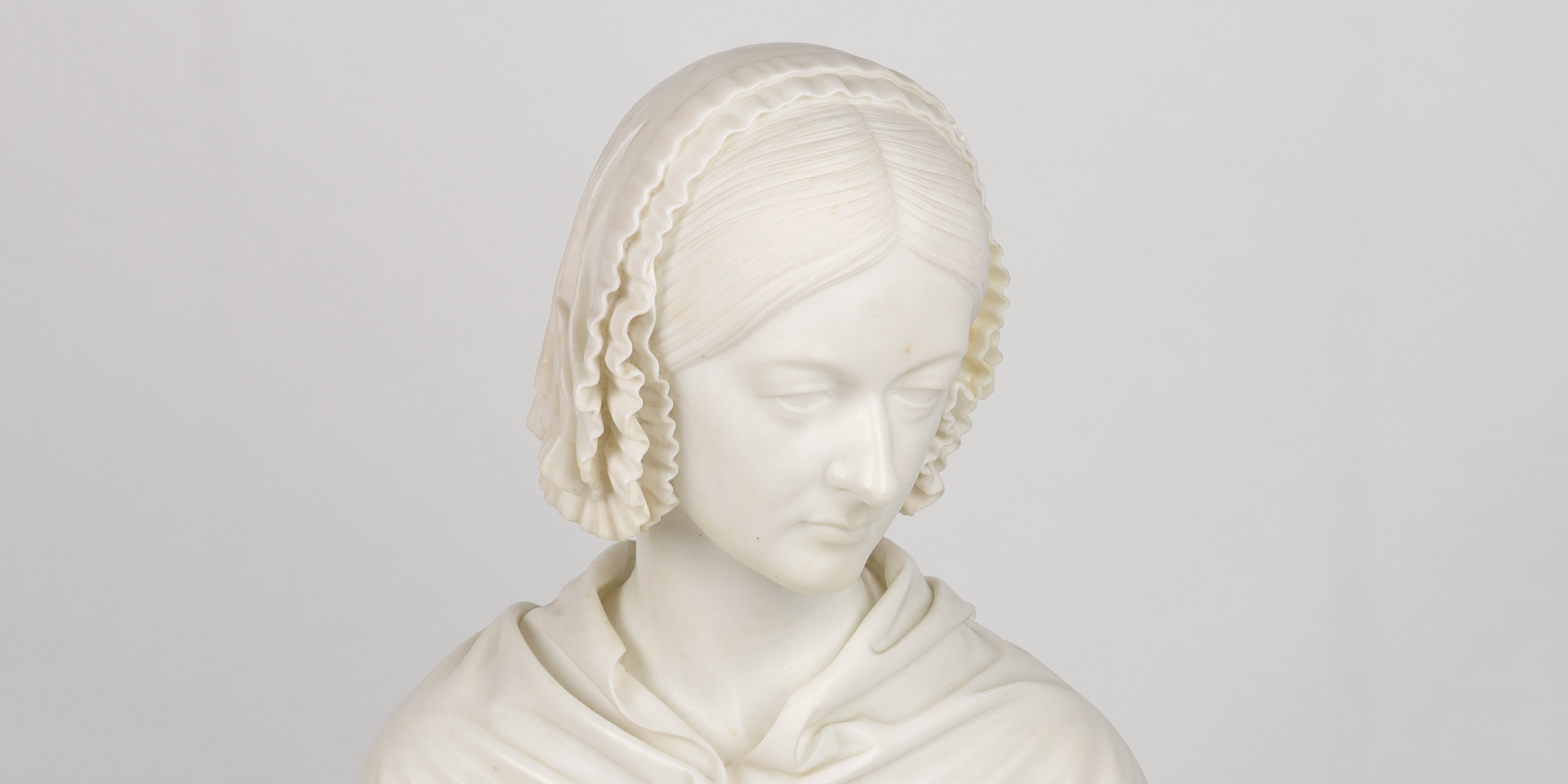 Bust presented to Florence Nightingale by men of the British Army in 1862