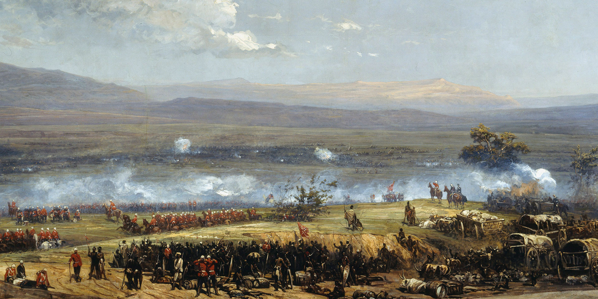 The Battle of Ulundi, Zulu War, 4 July 1879